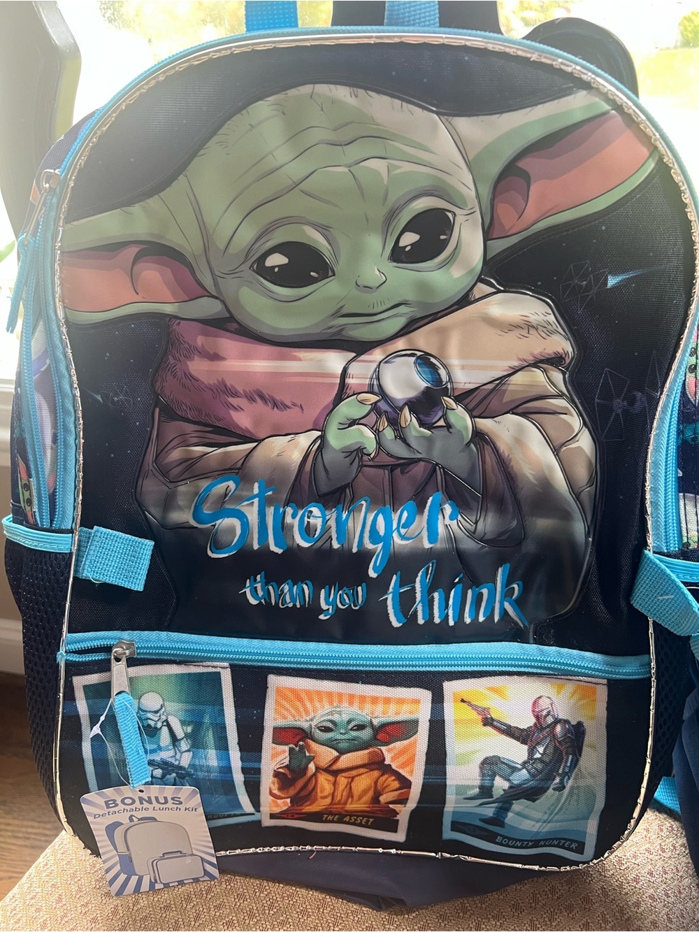 Star Wars The Mandalorian 'Grogu' Kids Backpack and lunchbox set - Picture 2 of 4